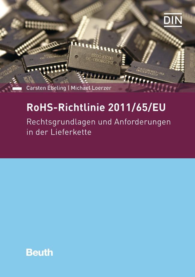Cover: 9783410267812 | RoHS-Richtlinie 2011/65/EU | Carsten Ebeling (u. a.) | Taschenbuch