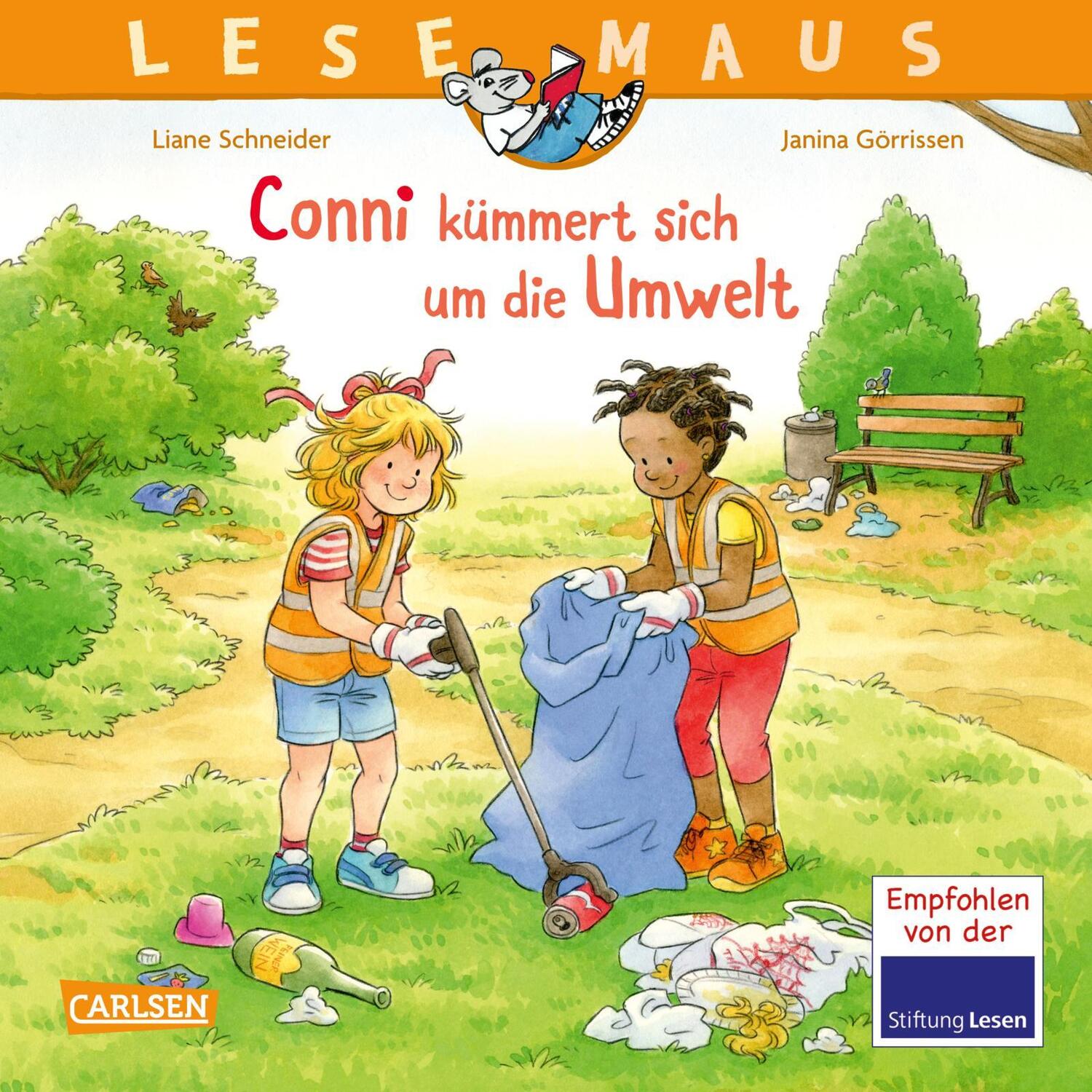 Cover: 9783551080813 | LESEMAUS 117: Conni kümmert sich um die Umwelt | Liane Schneider