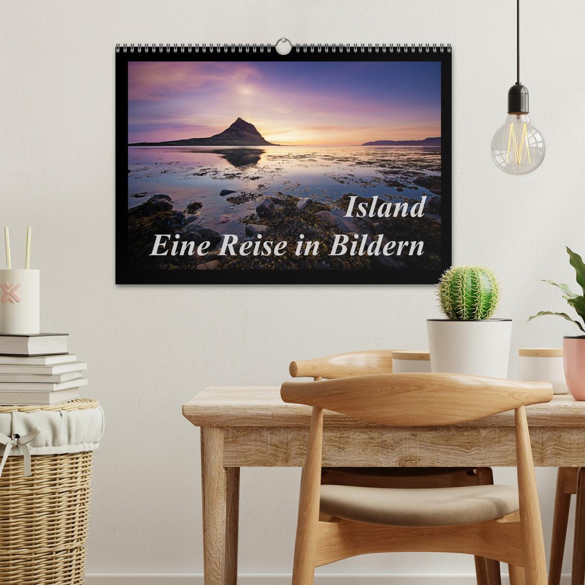 Bild: 9783435418664 | Island - Eine Reise in Bildern (Wandkalender 2025 DIN A3 quer),...