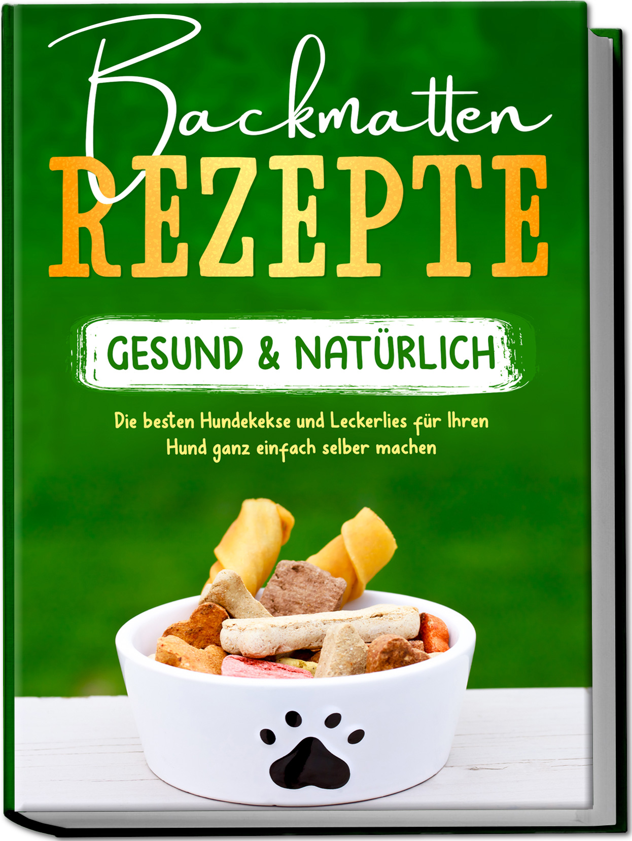 Cover: 9783969306529 | Backmatten Rezepte - gesund &amp; natürlich | Maria Clemens | Taschenbuch