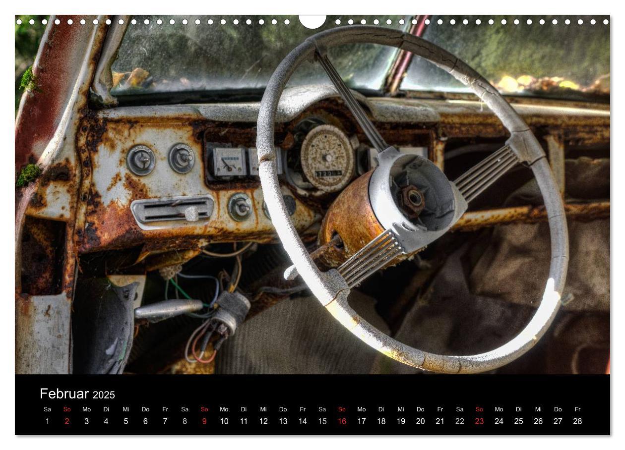 Bild: 9783435556717 | Autos, abgestellt und vergessen (Wandkalender 2025 DIN A3 quer),...