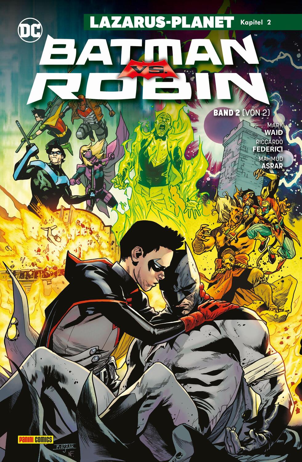 Cover: 9783741635205 | Batman vs. Robin | Bd. 2 (von 2): Lazarus-Planet Kapitel 2 | Buch