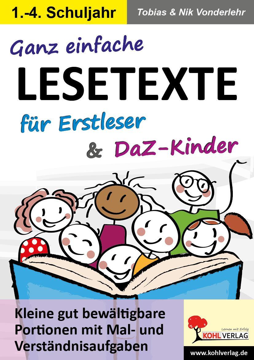 Cover: 9783960403098 | Ganz einfache Lesetexte für Erstleser und DaZ-Kinder | Taschenbuch