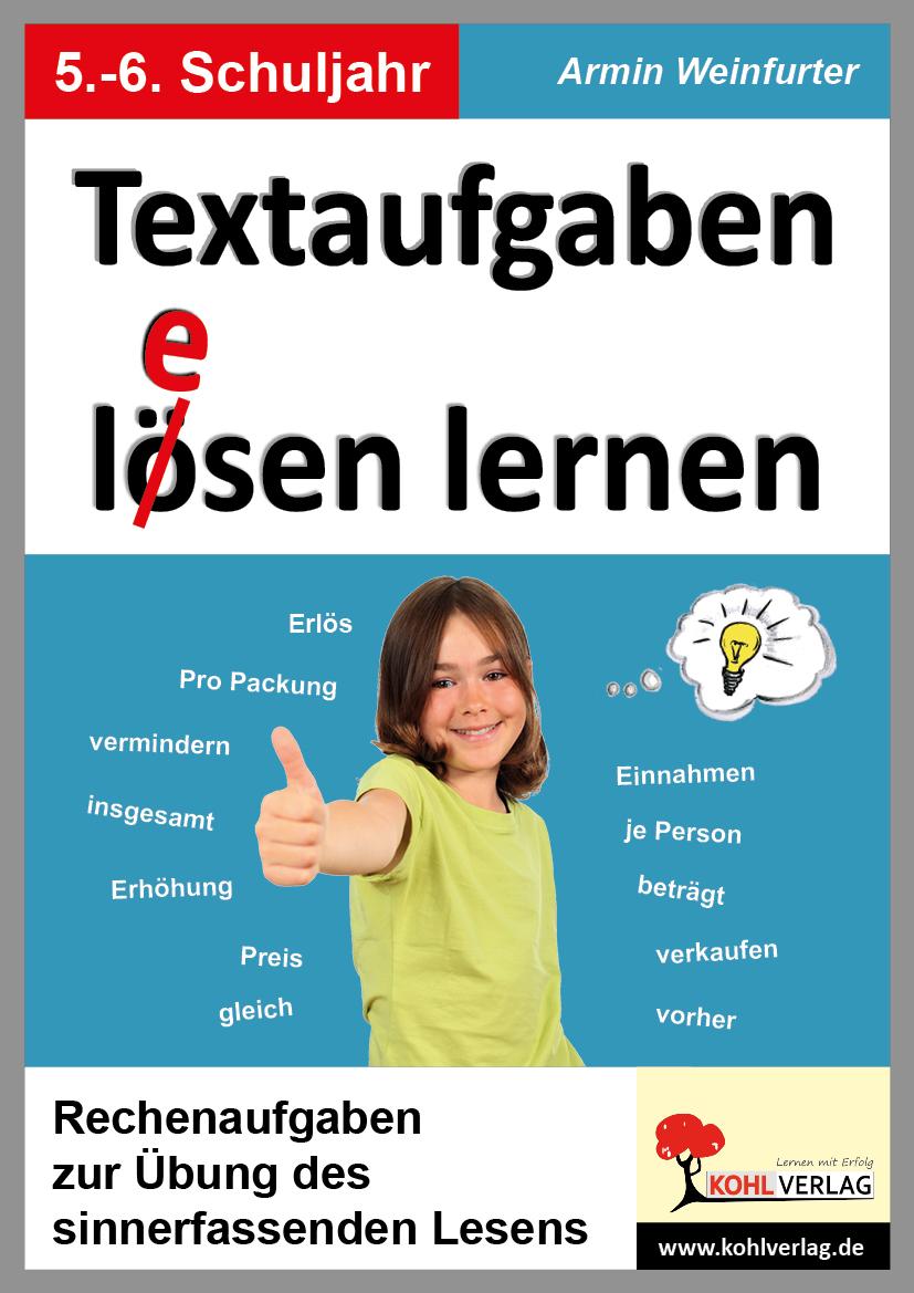 Cover: 9783866329492 | Textaufgaben l(e)ösen lernen - 5.-6. Schuljahr | Armin Weinfurter