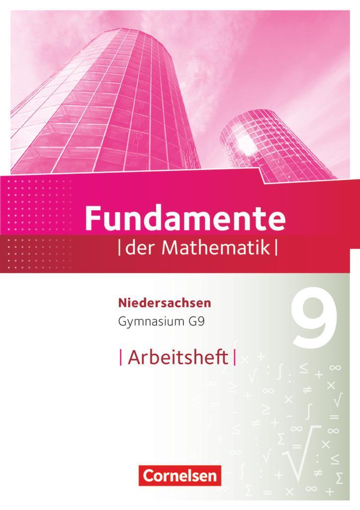 Cover: 9783060080120 | Fundamente der Mathematik 9. Schuljahr - Gymnasium Niedersachsen -...