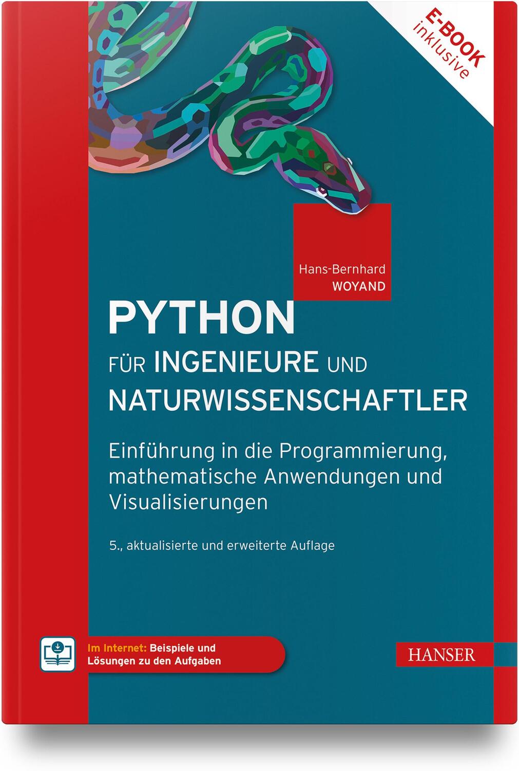 Cover: 9783446482364 | Python für Ingenieure und Naturwissenschaftler | Hans-Bernhard Woyand