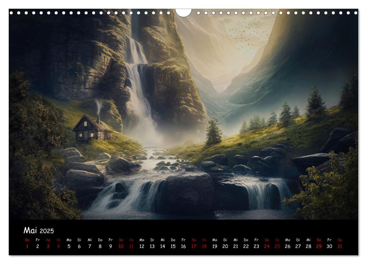 Bild: 9783383910319 | Ein Traum von Einsamkeit (Wandkalender 2025 DIN A3 quer), CALVENDO...