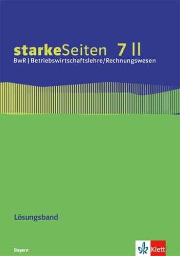 Cover: 9783120071631 | starkeSeiten BwR - Betriebswirtschaftslehre/ Rechnungswesen 7 II....