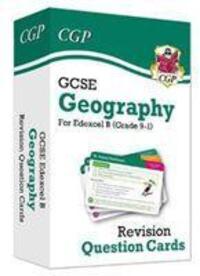 Cover: 9781789084603 | GCSE Geography Edexcel B Revision Question Cards | CGP Books | Buch