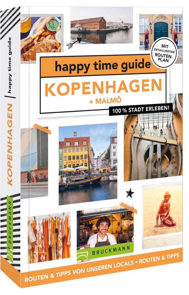 Cover: 9783734318788 | happy time guide Kopenhagen | 100 % Stadt erleben | Helm | Taschenbuch