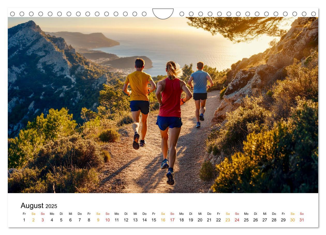 Bild: 9783457234662 | Trailrunning Power (Wandkalender 2025 DIN A4 quer), CALVENDO...