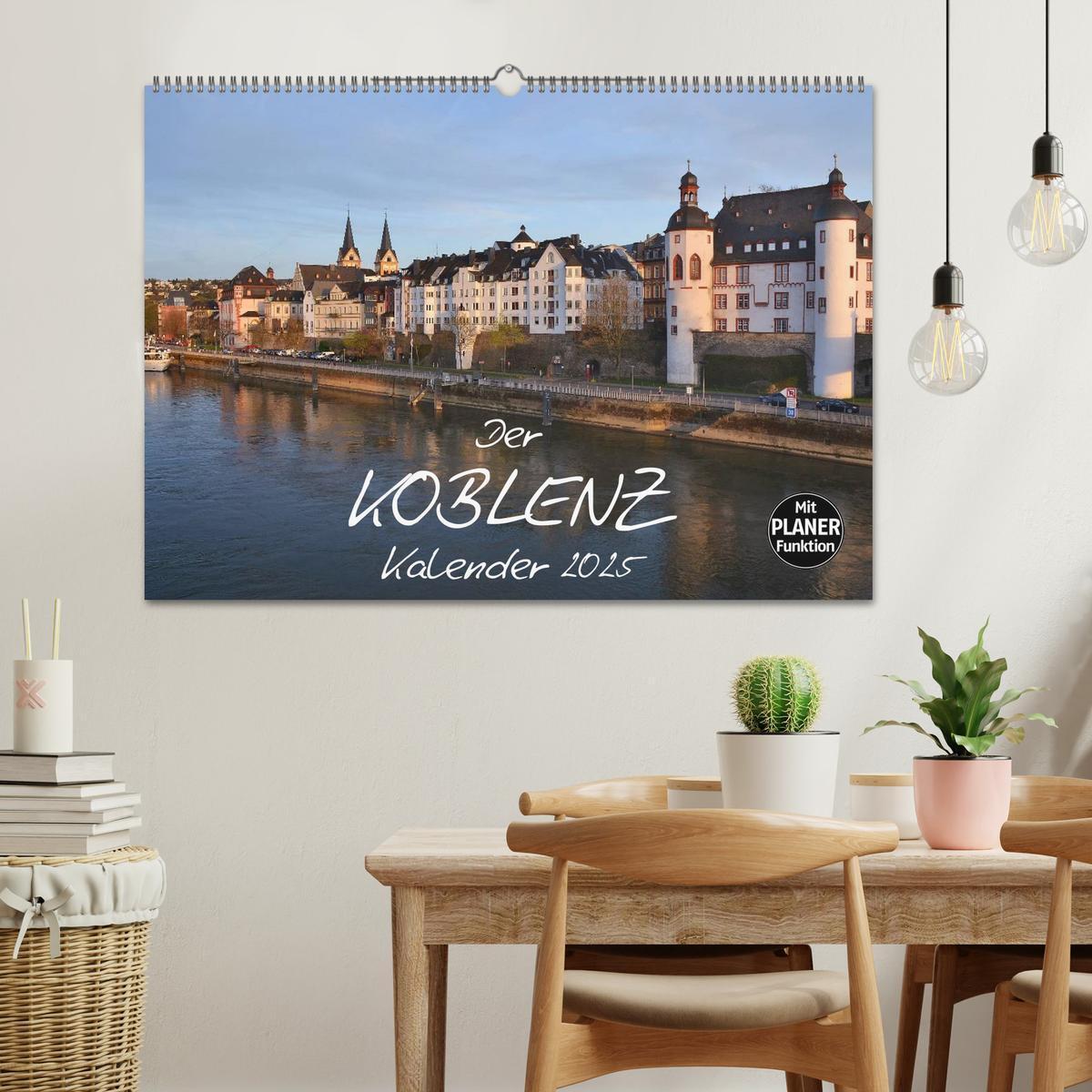 Bild: 9783435605873 | Der Koblenz Kalender (Wandkalender 2025 DIN A2 quer), CALVENDO...