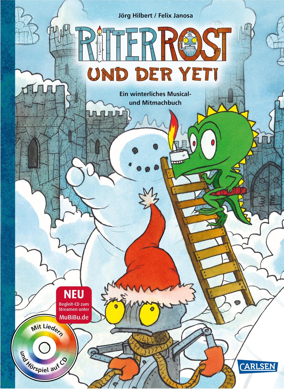 Cover: 9783219118490 | Ritter Rost: Ritter Rost und der Yeti (mit CD) | Jörg Hilbert (u. a.)