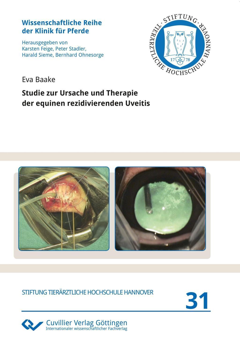Cover: 9783736996519 | Studie zur Ursache und Therapie der equinen rezidivierenden Uveitis