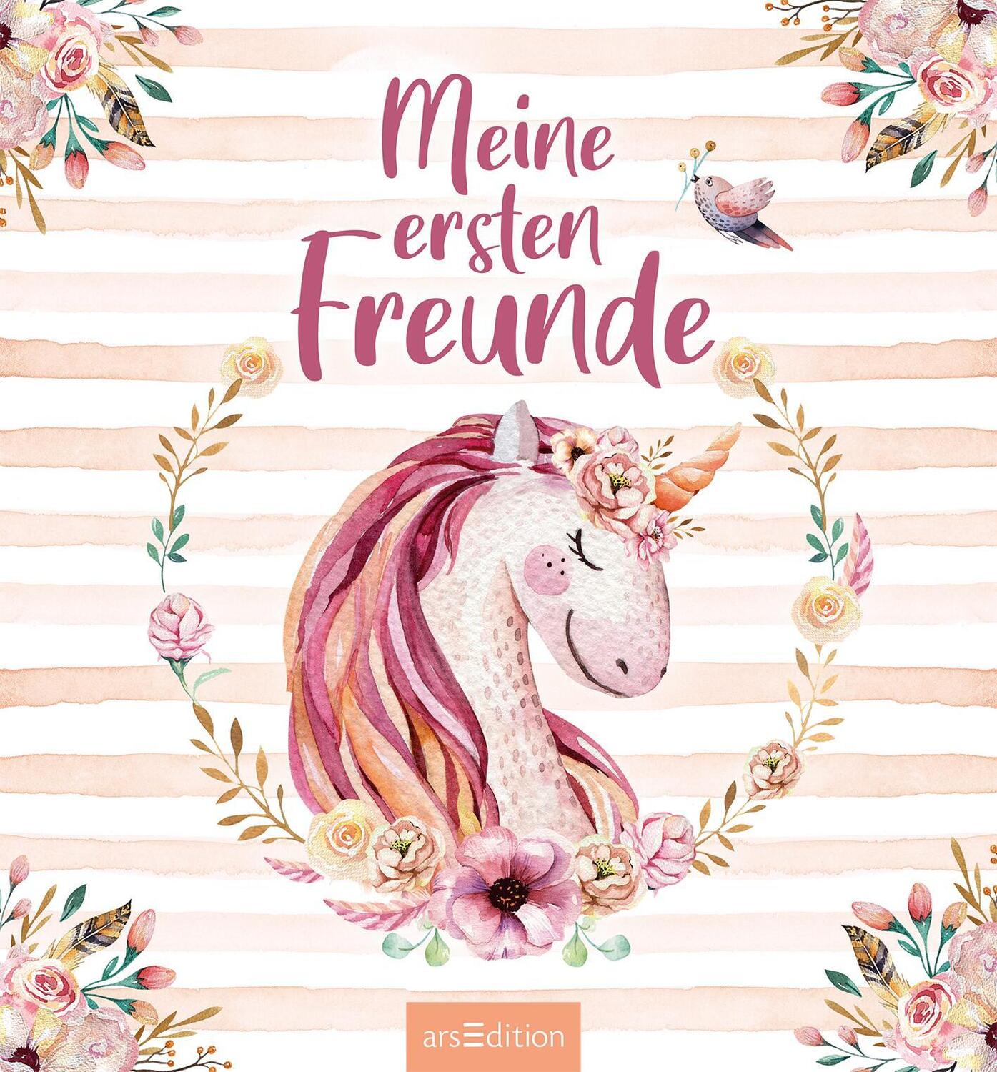 Bild: 4014489129363 | Meine ersten Freunde - Einhörner (Aquarell-Optik) | Buch | 64 S.