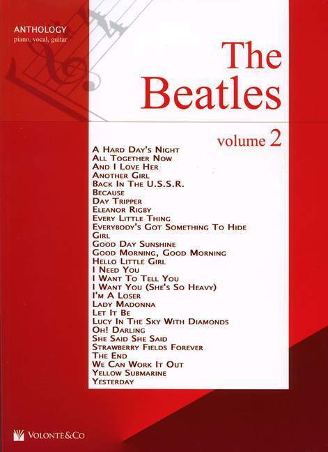 Cover: 9788863881134 | The Beatles Anthology 2 | Volume 2. Klavier und Gesang. Songbook.