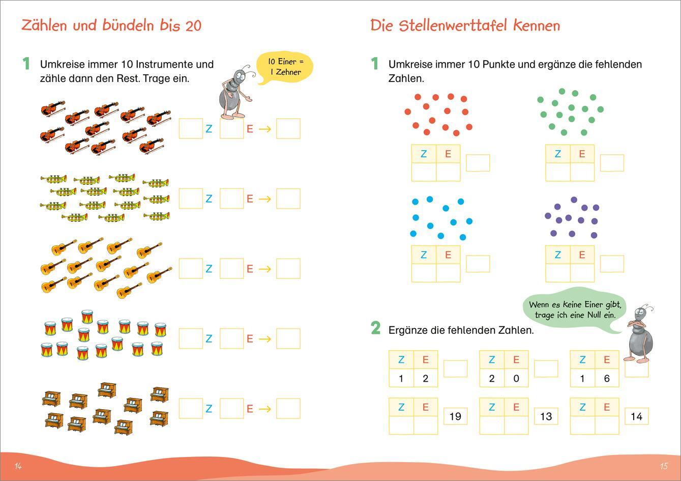 Bild: 9783788624842 | Fit für Mathe 1. Klasse. Mein Übungsheft | Kirstin Gramowski | 64 S.