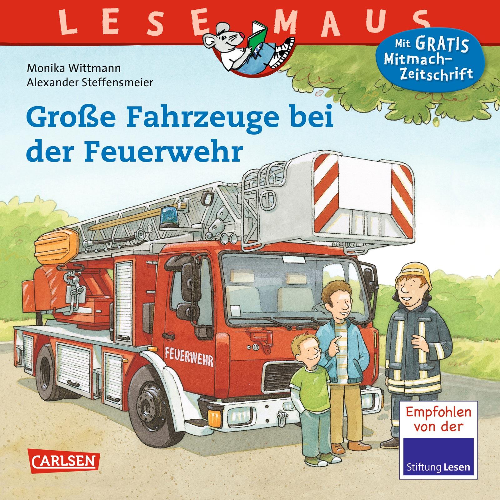 Cover: 9783551088222 | Große Fahrzeuge bei der Feuerwehr | Monika Wittmann | Broschüre | 2010