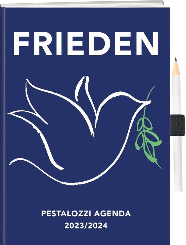 Cover: 9783039221660 | Pestalozzi-Agenda 2023/24 | Frieden | Enrique Heer (u. a.) | Kalender