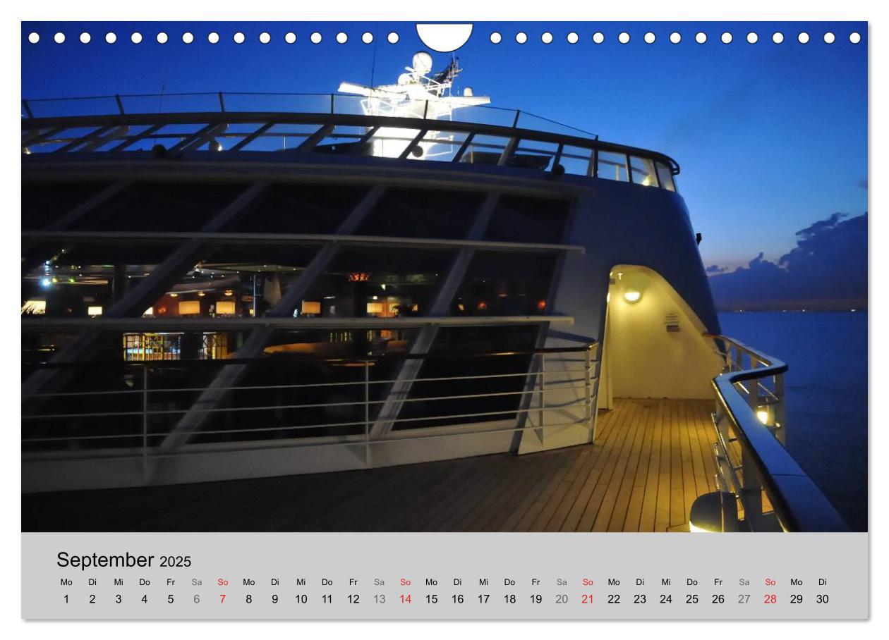 Bild: 9783435527731 | Kreuzfahrt Impressionen (Wandkalender 2025 DIN A4 quer), CALVENDO...