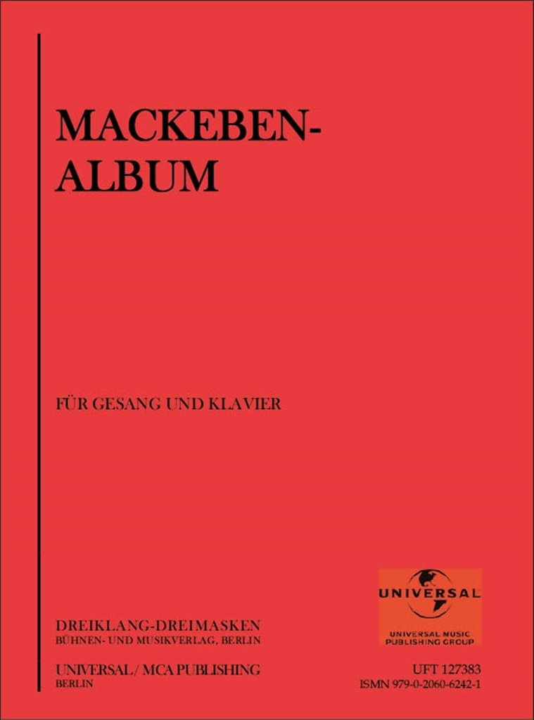Cover: 9790206062421 | Mackeben-Album | Theo Mackeben | Buch | UFT | EAN 9790206062421