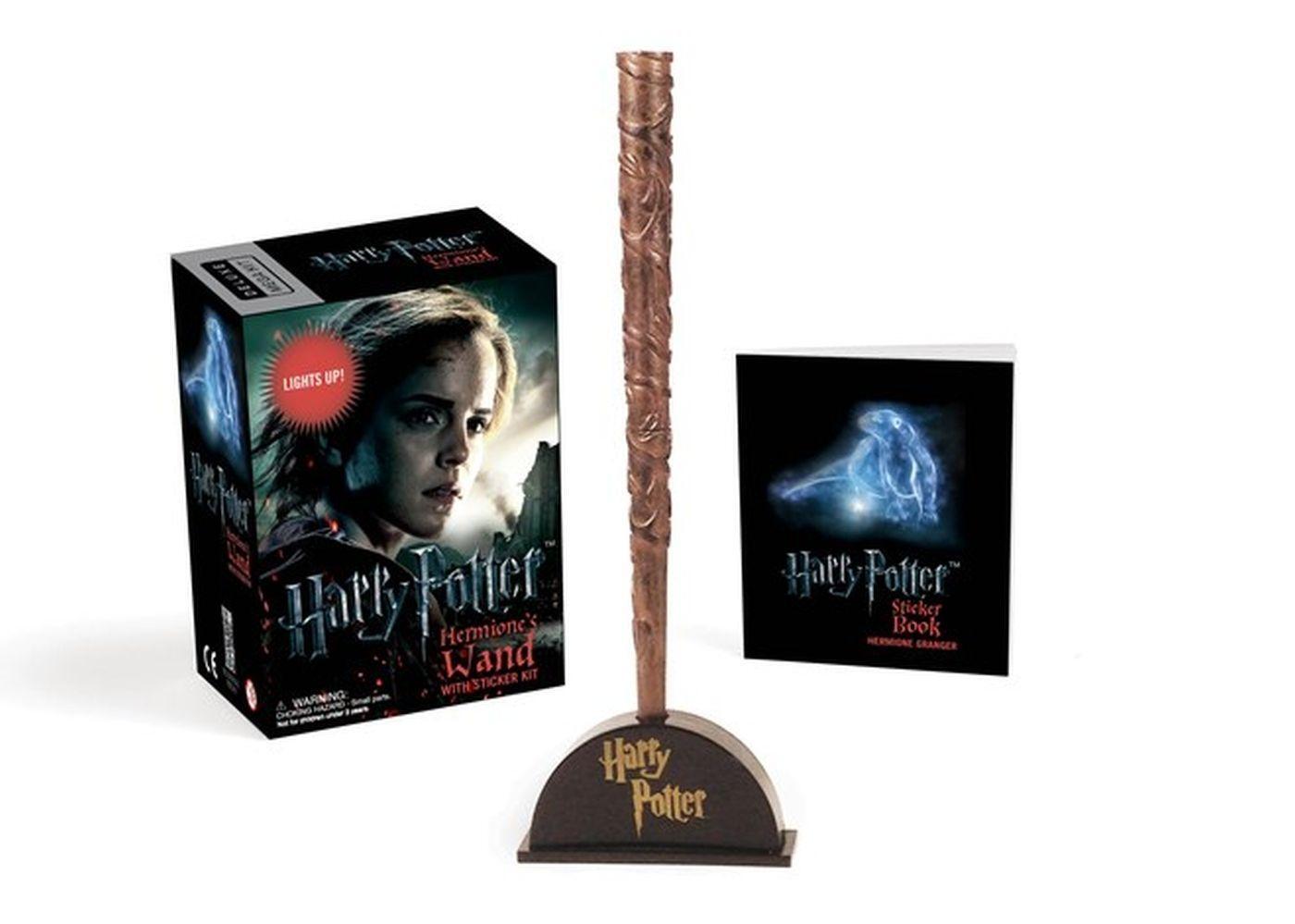 Cover: 9780762459322 | Harry Potter Hermione's Wand with Sticker Kit | Lights Up! | Buch