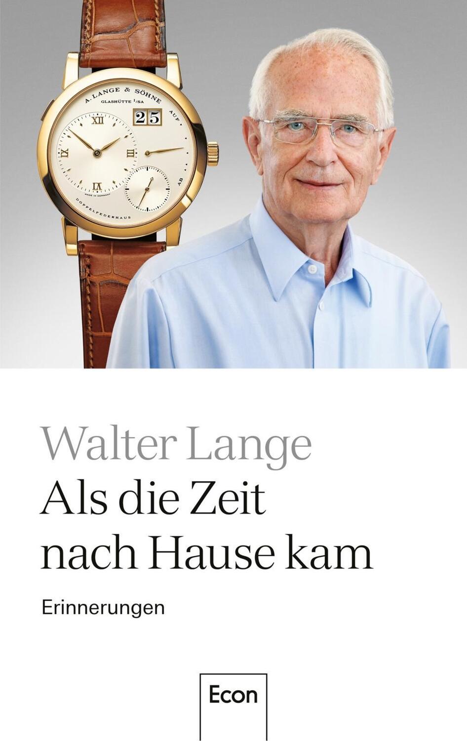 Cover: 9783430212007 | Als die Zeit nach Hause kam | Walter Lange | Buch | 192 S. | Deutsch