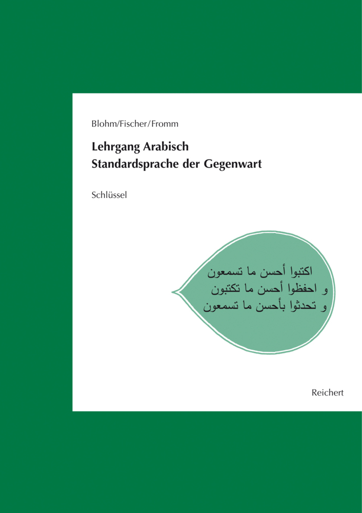 Cover: 9783895009785 | Lehrgang Arabisch. Standardsprache der Gegenwart | Fischer (u. a.)