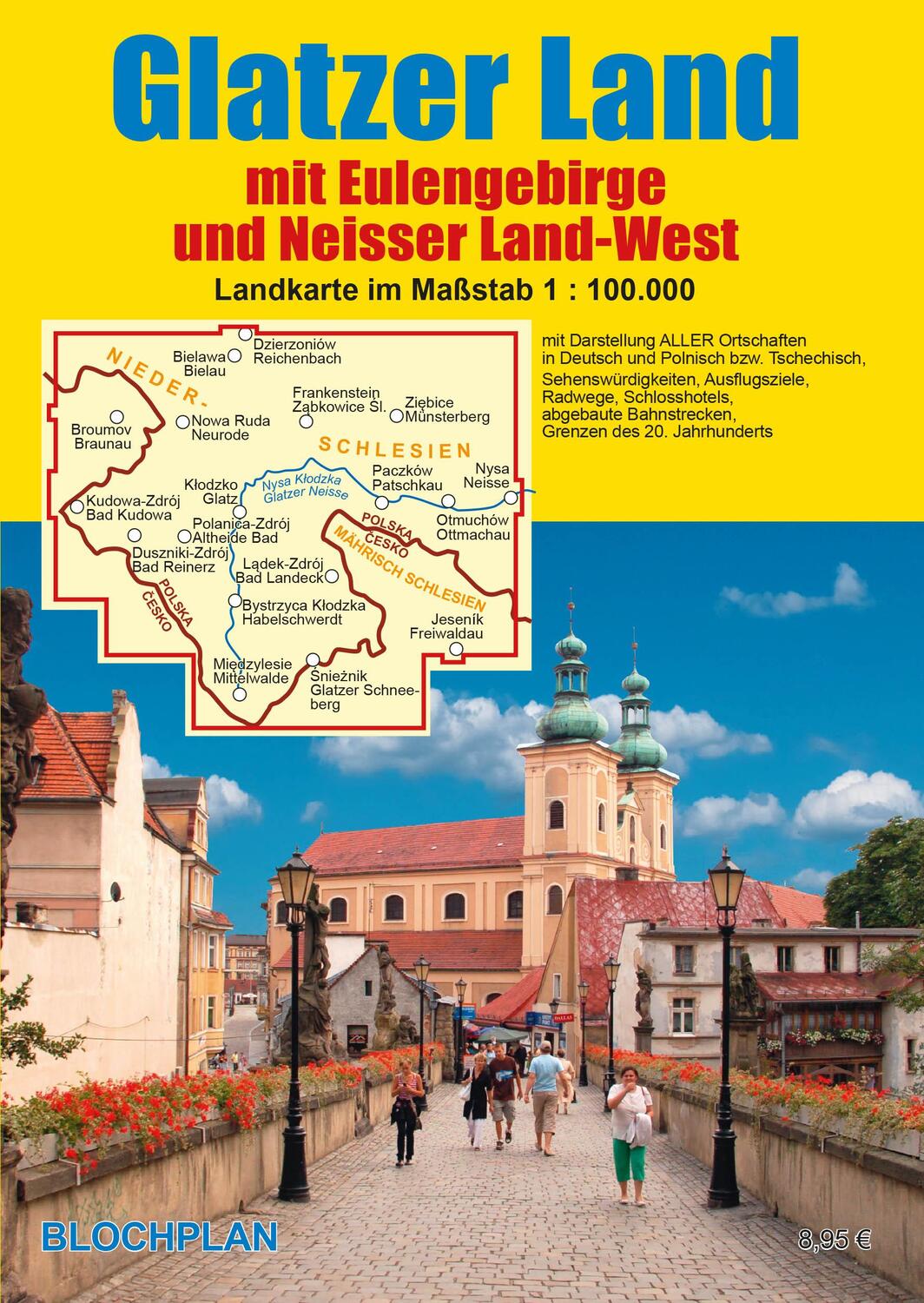 Cover: 9783981821086 | Landkarte im Maßstab 1:100.000 | Dirk Bloch | (Land-)Karte | II | 2018