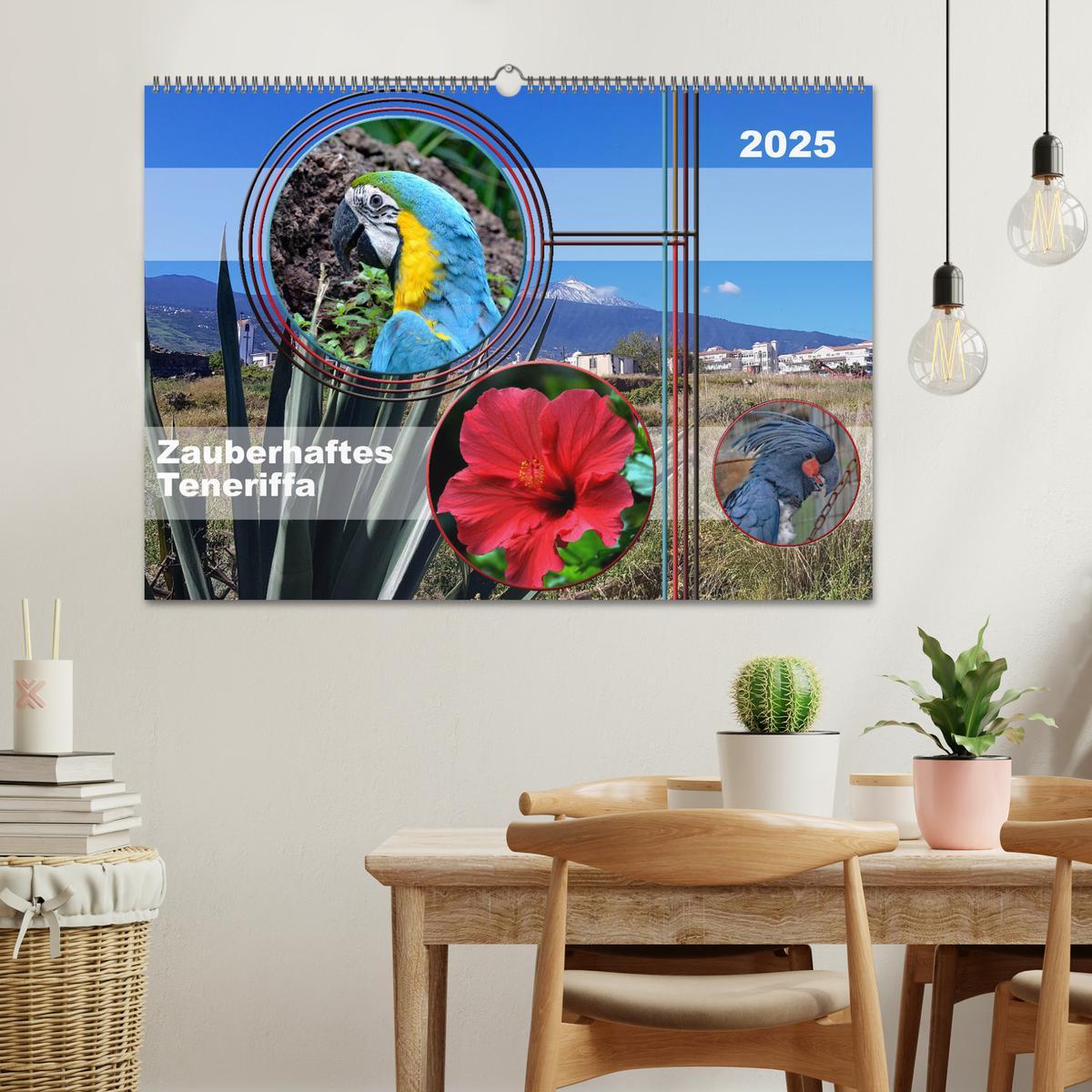 Bild: 9783435005550 | Zauberhaftes Teneriffa (Wandkalender 2025 DIN A2 quer), CALVENDO...