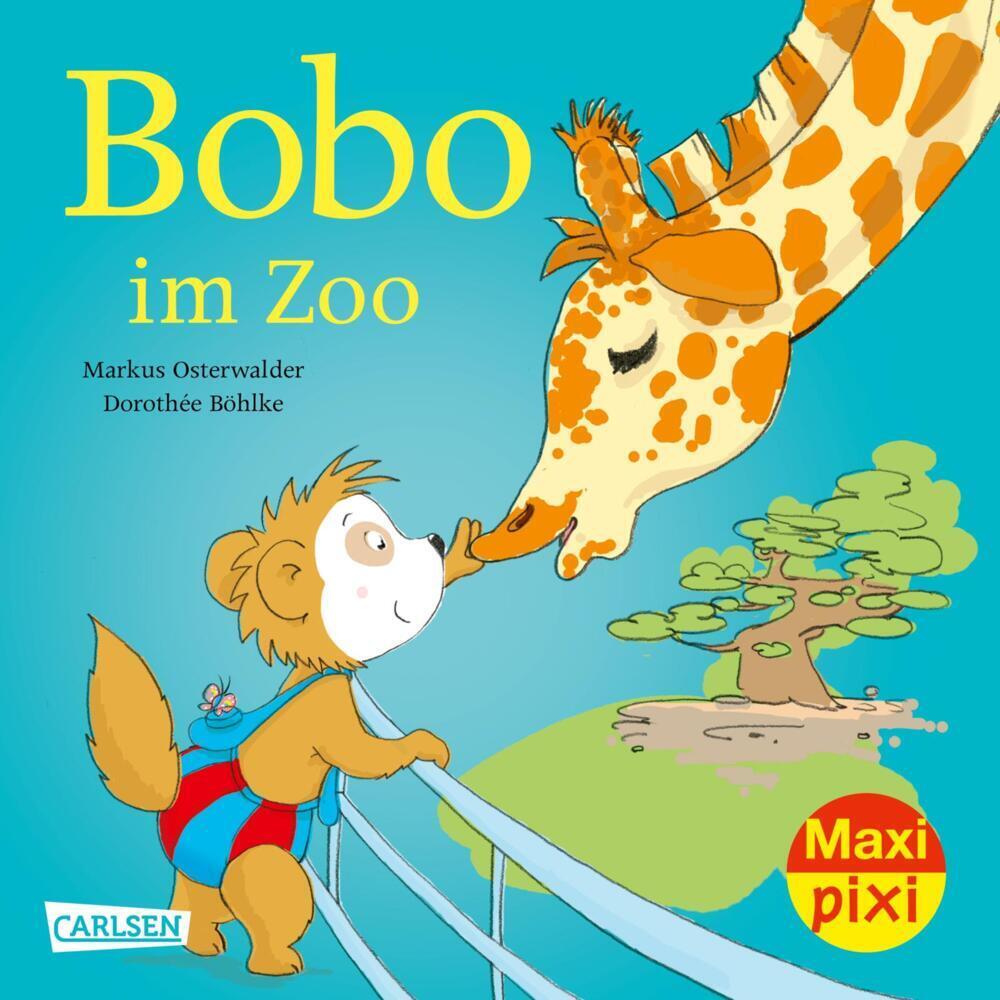 Cover: 9783551032614 | Maxi Pixi 351: Bobo im Zoo | Miniaturbuch | Markus Osterwalder | Buch