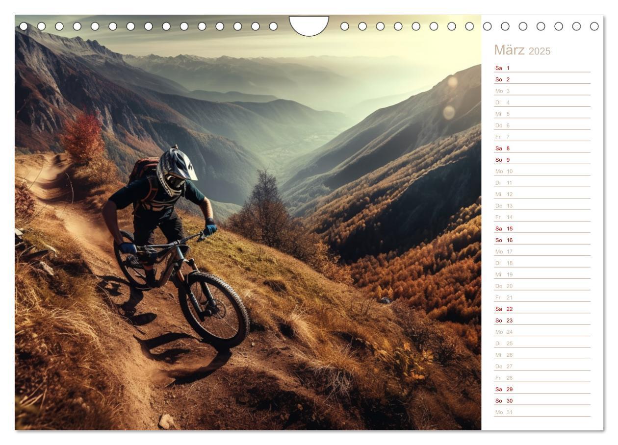 Bild: 9783383910067 | Mit dem Mountainbike durch die Welt (Wandkalender 2025 DIN A4...