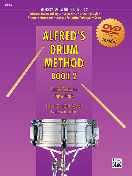 Cover: 38081259857 | Alfred's Drum Method, Book 2 | Dave Black_Sandy Feldstein | Buch + DVD