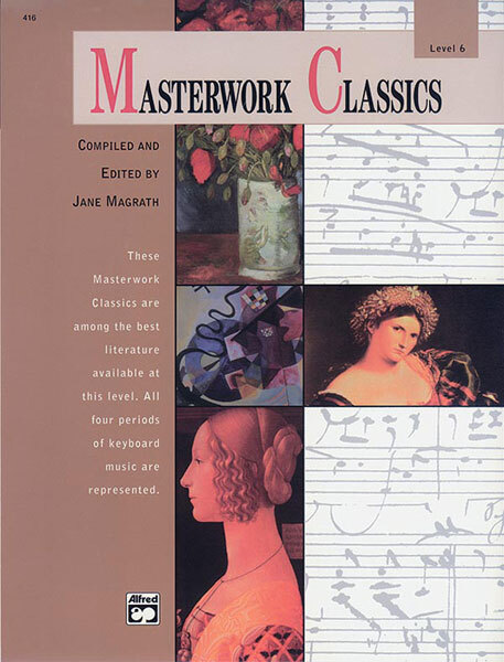 Cover: 38081000558 | Masterwork Classics 06 | Buch + CD | Alfred Music Publications