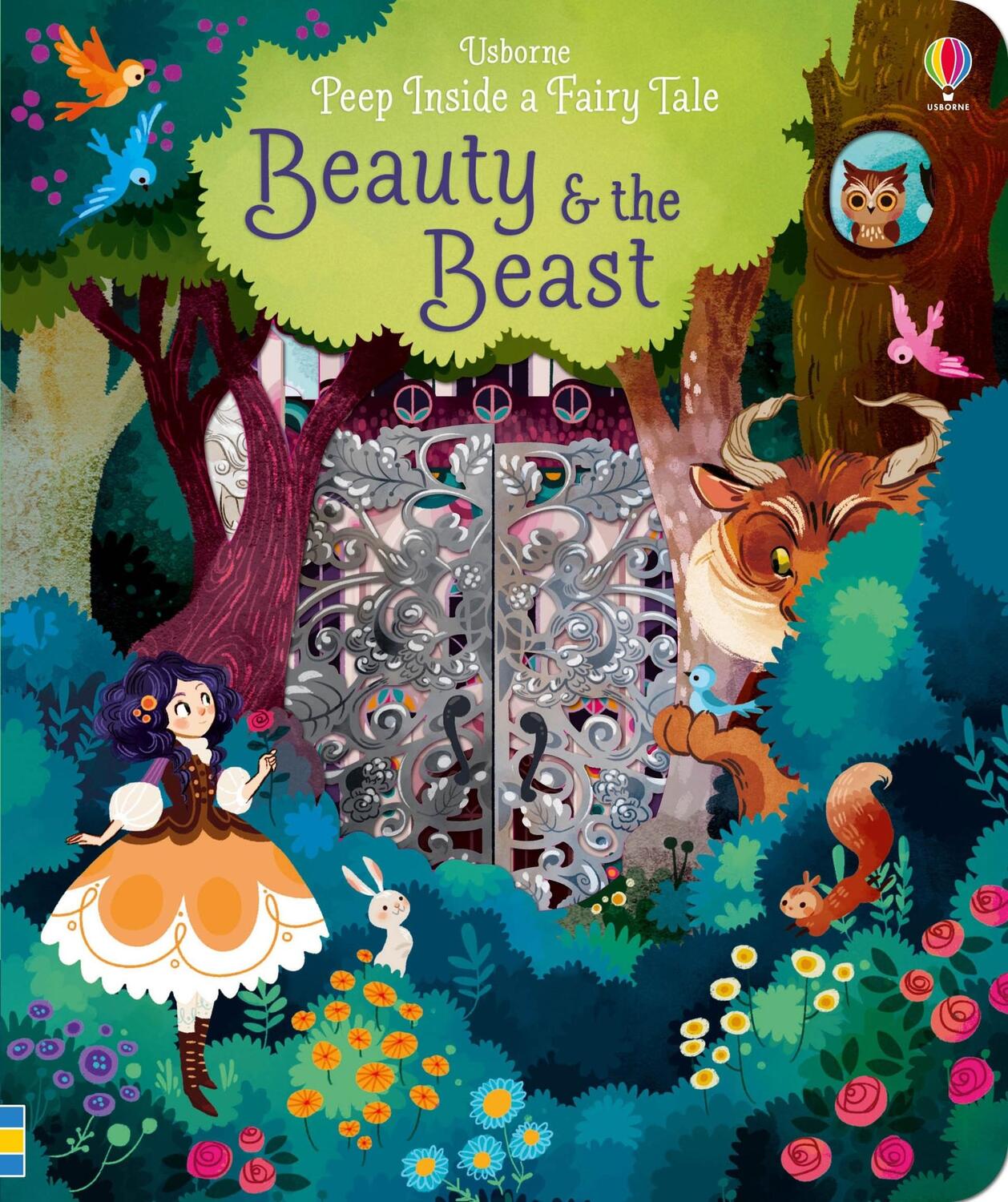 Cover: 9781474920544 | Peep Inside a Fairy Tale Beauty and the Beast | Anna Milbourne | Buch