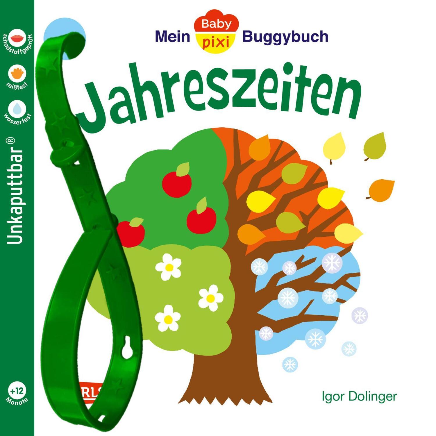 Cover: 9783551051479 | Baby Pixi 45: Mein Baby-Pixi Buggybuch: Jahreszeiten | Igor Dolinger
