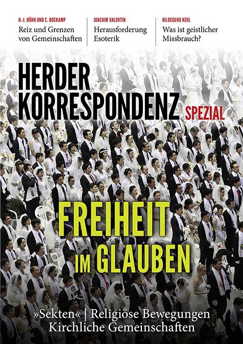 Cover: 9783451274701 | Freiheit im Glauben | Herder Korrespondenz (u. a.) | Broschüre | 64 S.