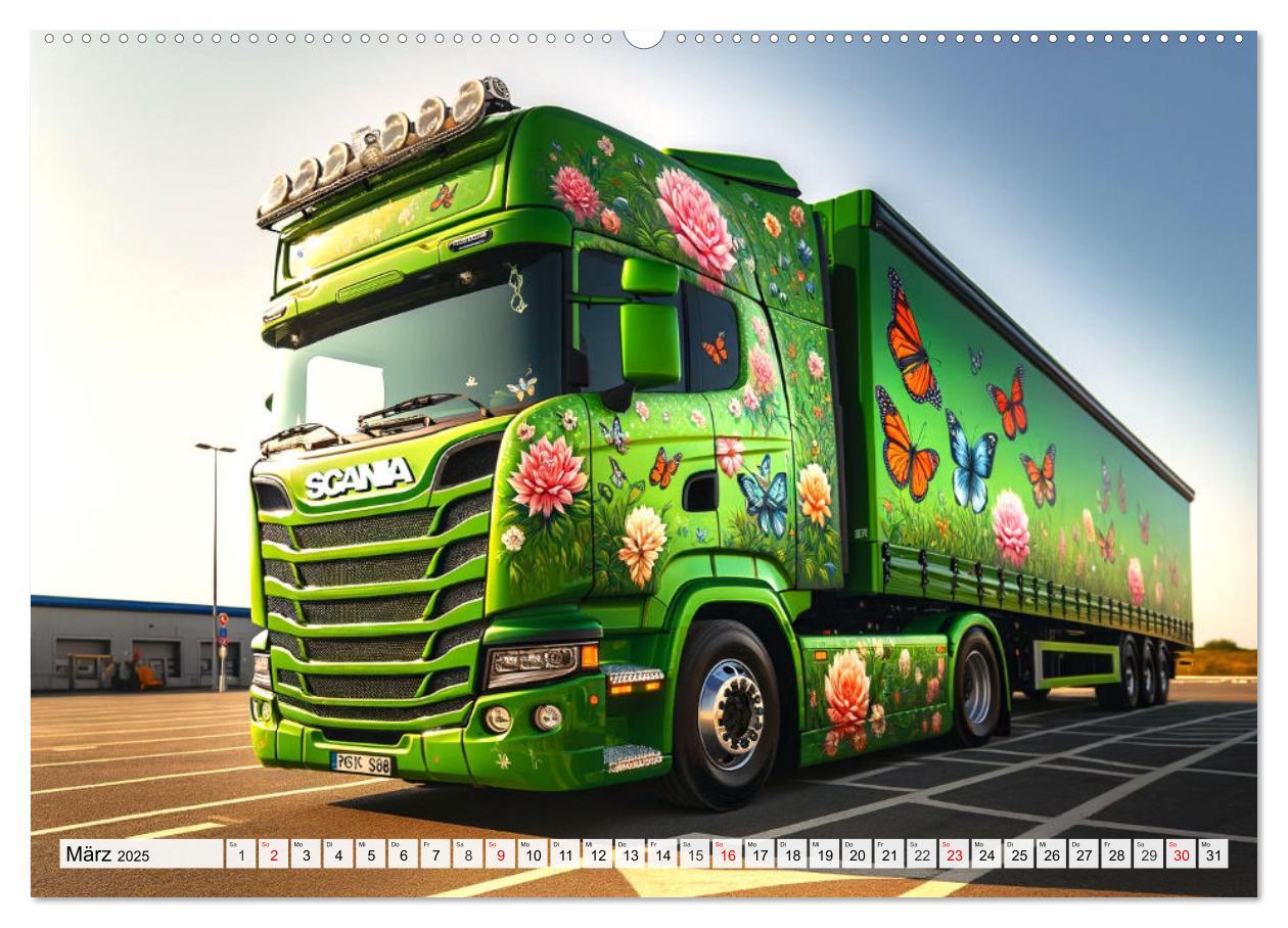 Bild: 9783383770159 | Faszination Truck: KI-Designs von Lack und Leistung (Wandkalender...