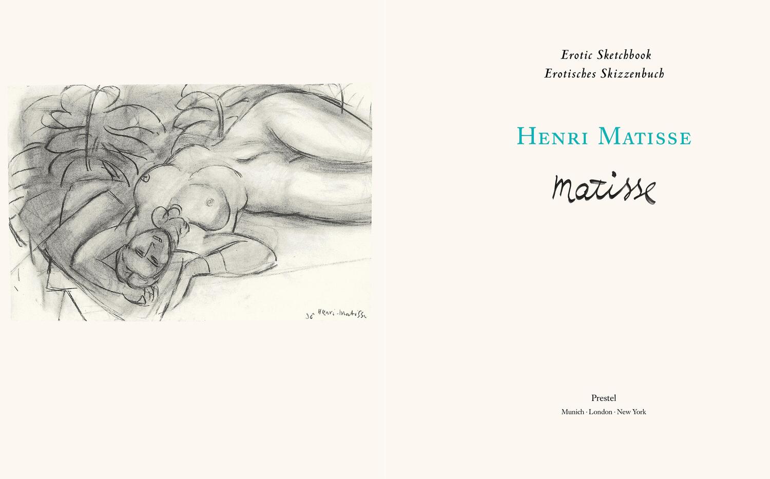 Bild: 9783791383927 | Henri Matisse: Erotisches Skizzenbuch/ Erotic Sketchbook | Wolf | Buch