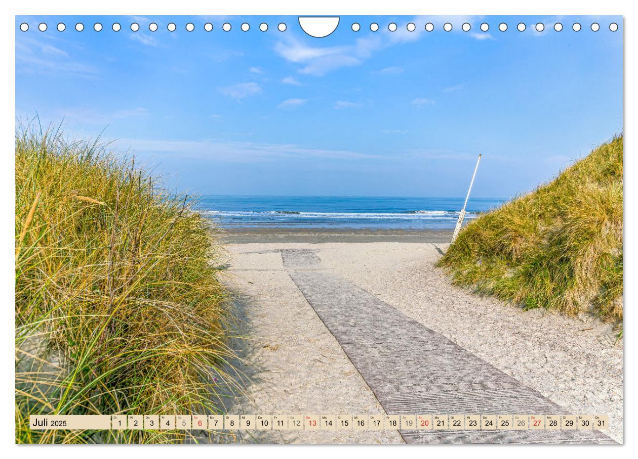 Bild: 9783435282456 | Norderney Spaziergang (Wandkalender 2025 DIN A4 quer), CALVENDO...