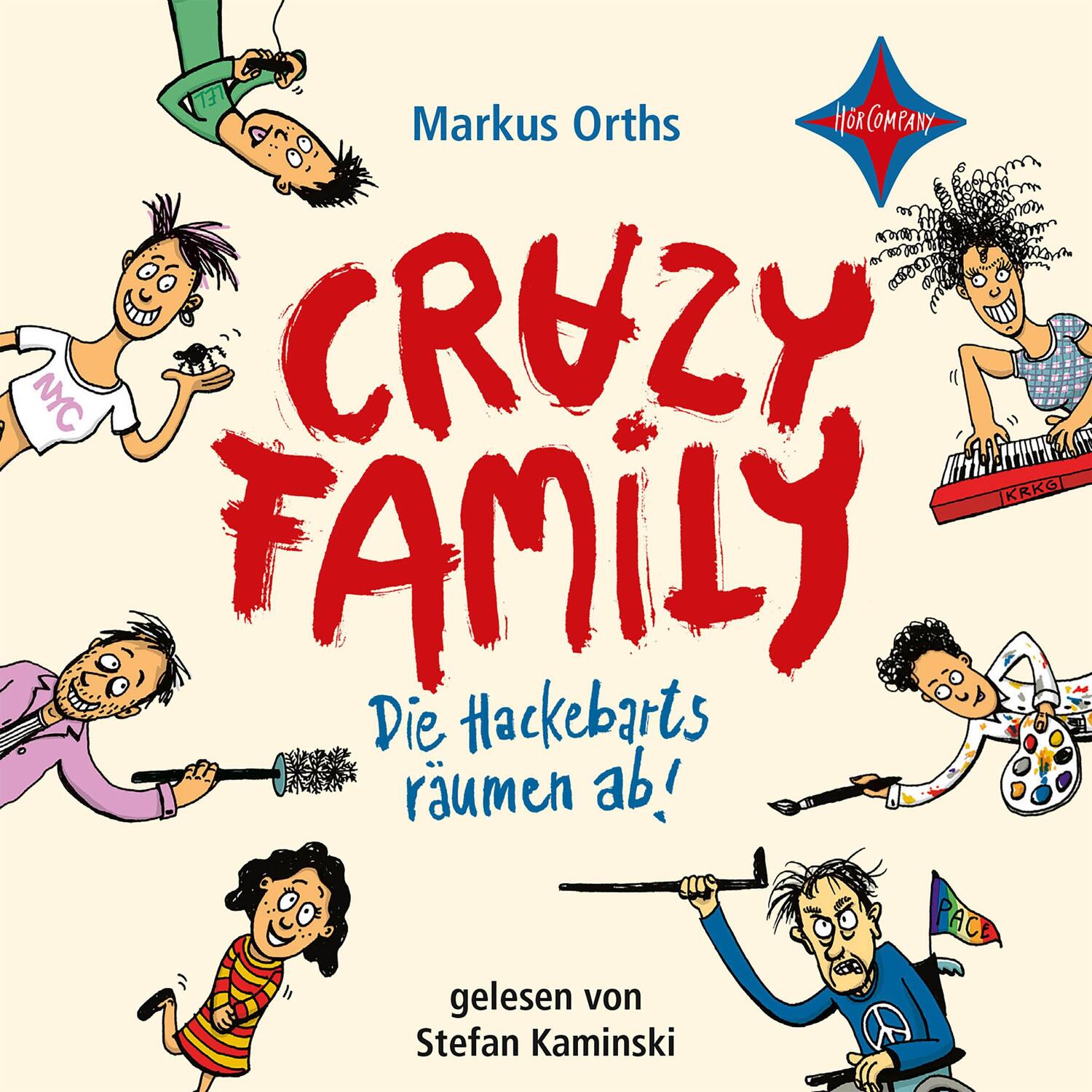 Cover: 9783966320764 | Crazy Family - Die Hackebarts räumen ab! | Die Hackebarts räumen ab!