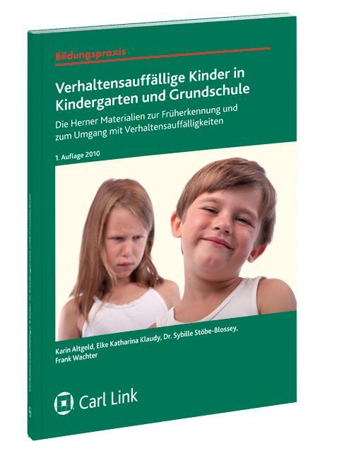 Cover: 9783556059852 | Verhaltensauffällige Kinder in Kindergarten und Grundschule | Buch