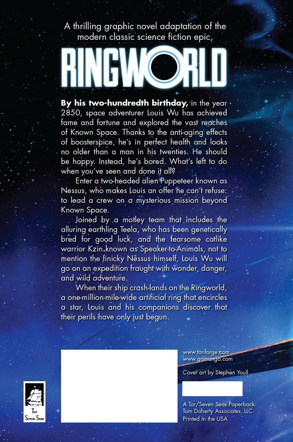 Rückseite: 9780765324627 | Ringworld | The Graphic Novel, Part One | Larry Niven | Taschenbuch