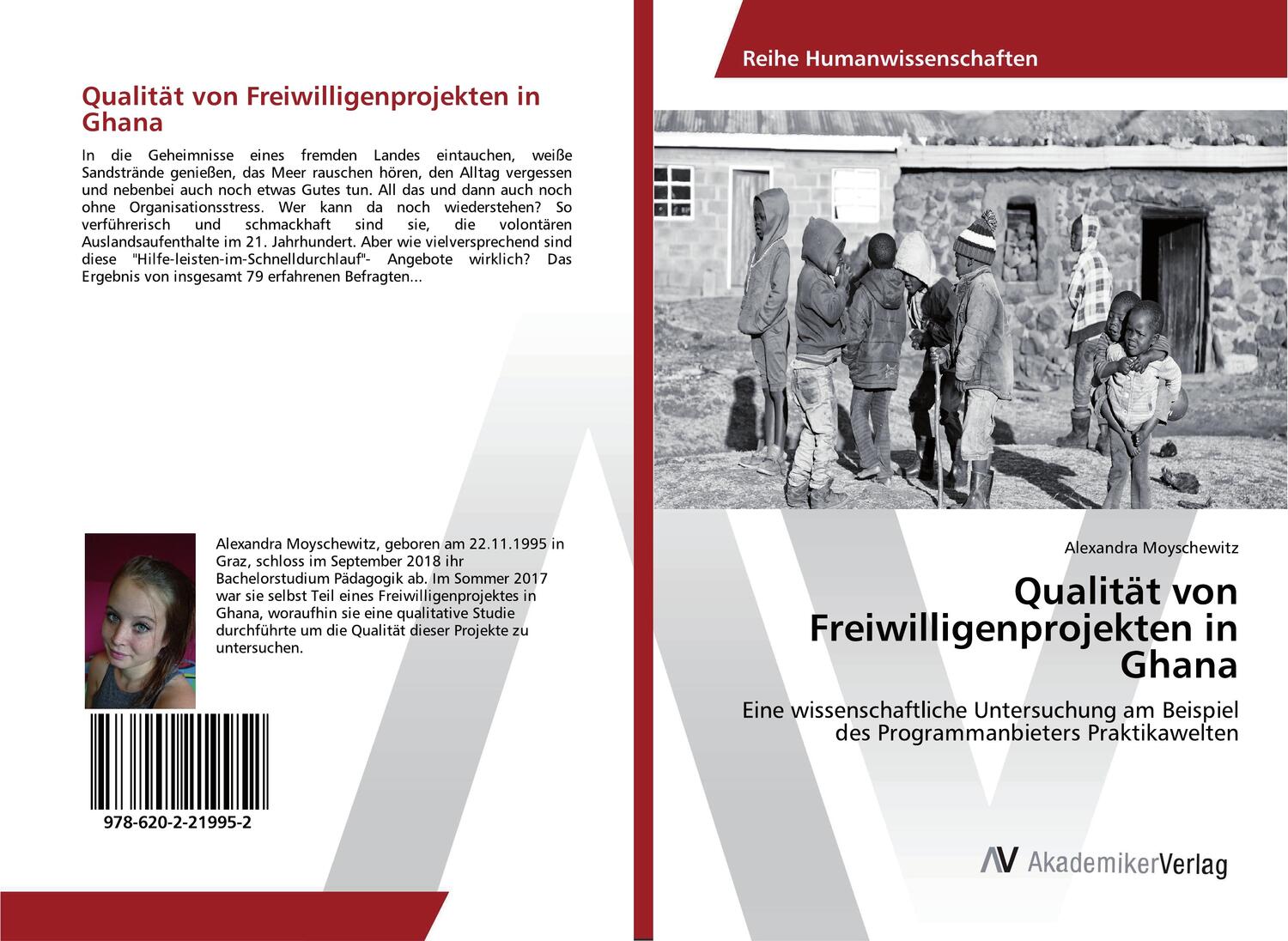 Cover: 9786202219952 | Qualität von Freiwilligenprojekten in Ghana | Alexandra Moyschewitz