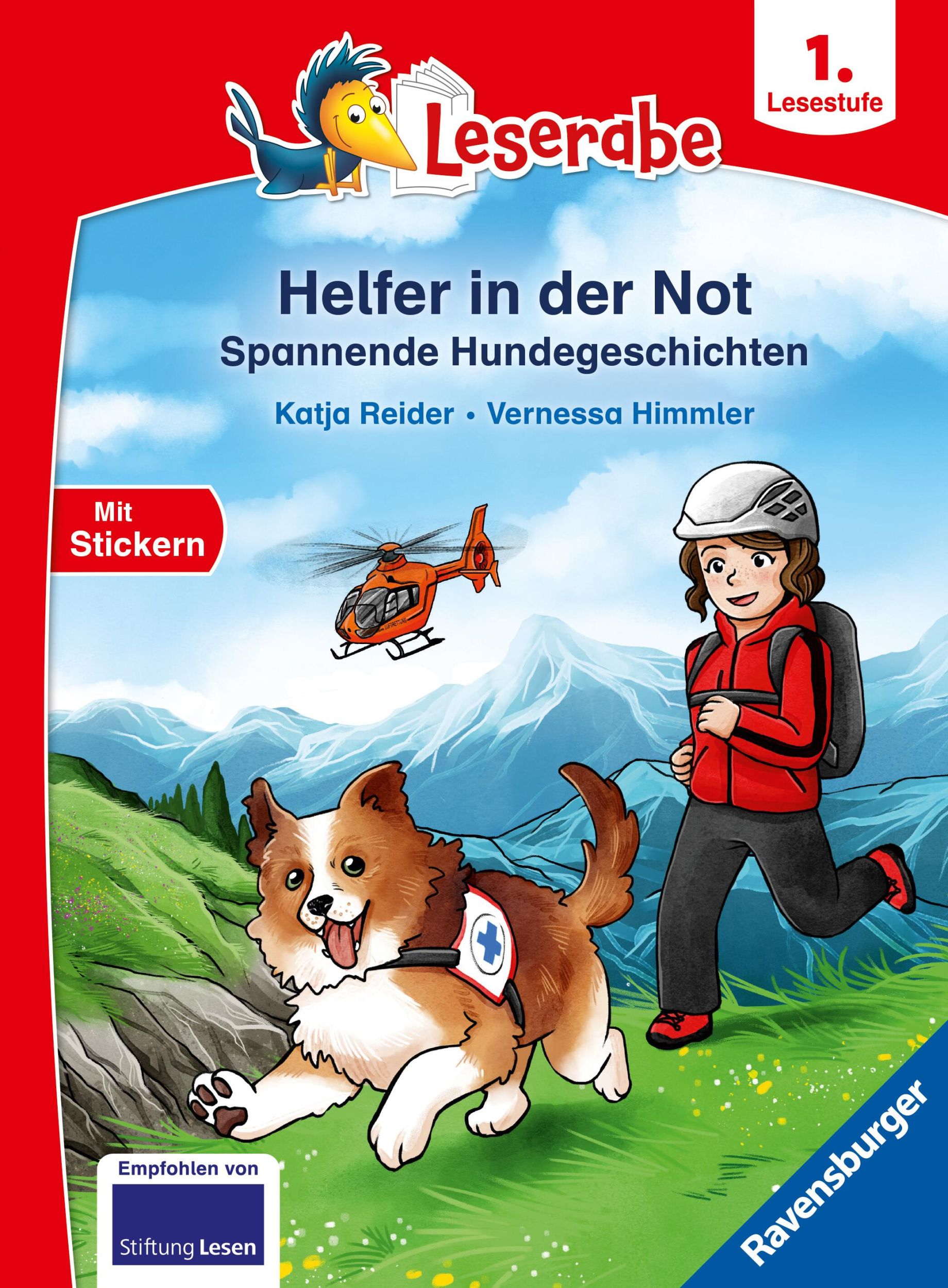 Cover: 9783473463763 | Leserabe - 1. Lesestufe - Helfer in der Not. Spannende...