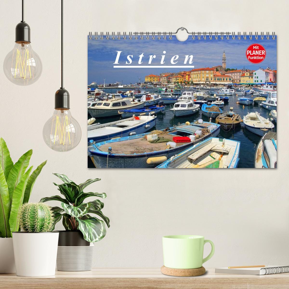 Bild: 9783435511051 | Istrien (Wandkalender 2025 DIN A4 quer), CALVENDO Monatskalender