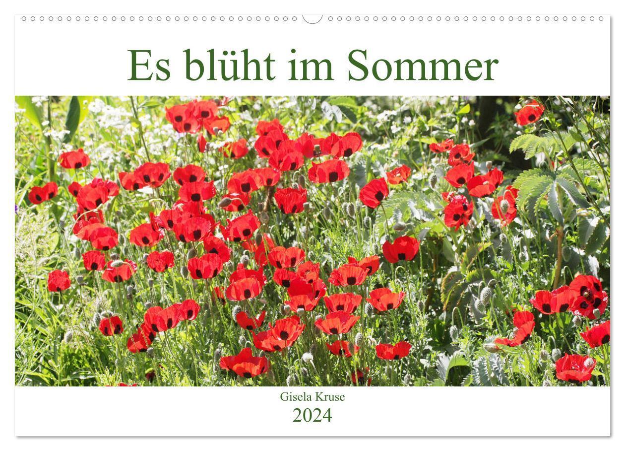 Cover: 9783675885677 | Es blüht im Sommer (Wandkalender 2024 DIN A2 quer), CALVENDO...