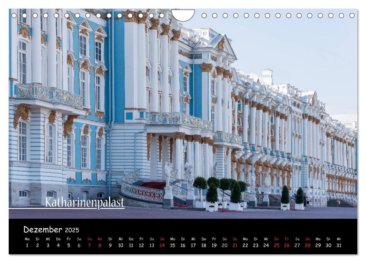 Bild: 9783435622245 | Von Moskau nach St. Petersburg (Wandkalender 2025 DIN A4 quer),...