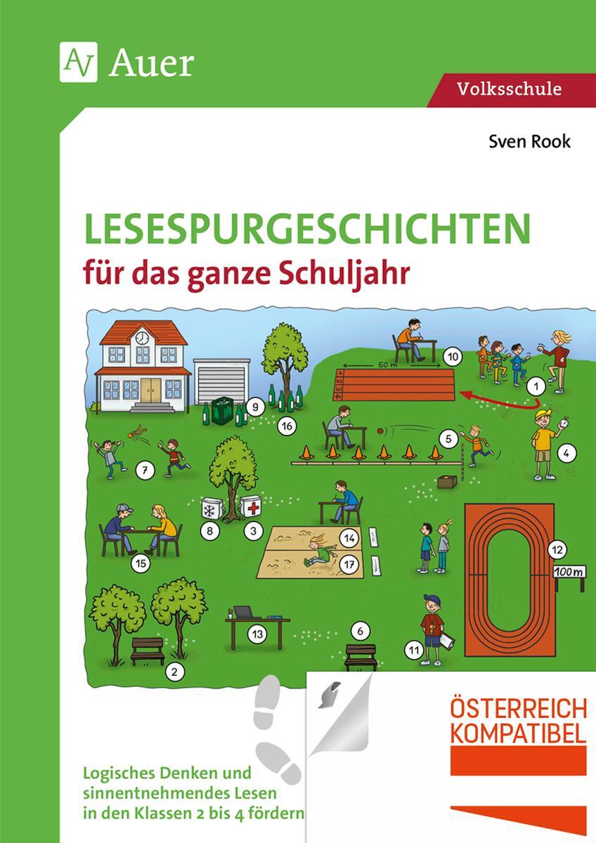 Cover: 9783403082279 | Lesespurgeschichten für das ganze Schuljahr | Sven Rook | Broschüre