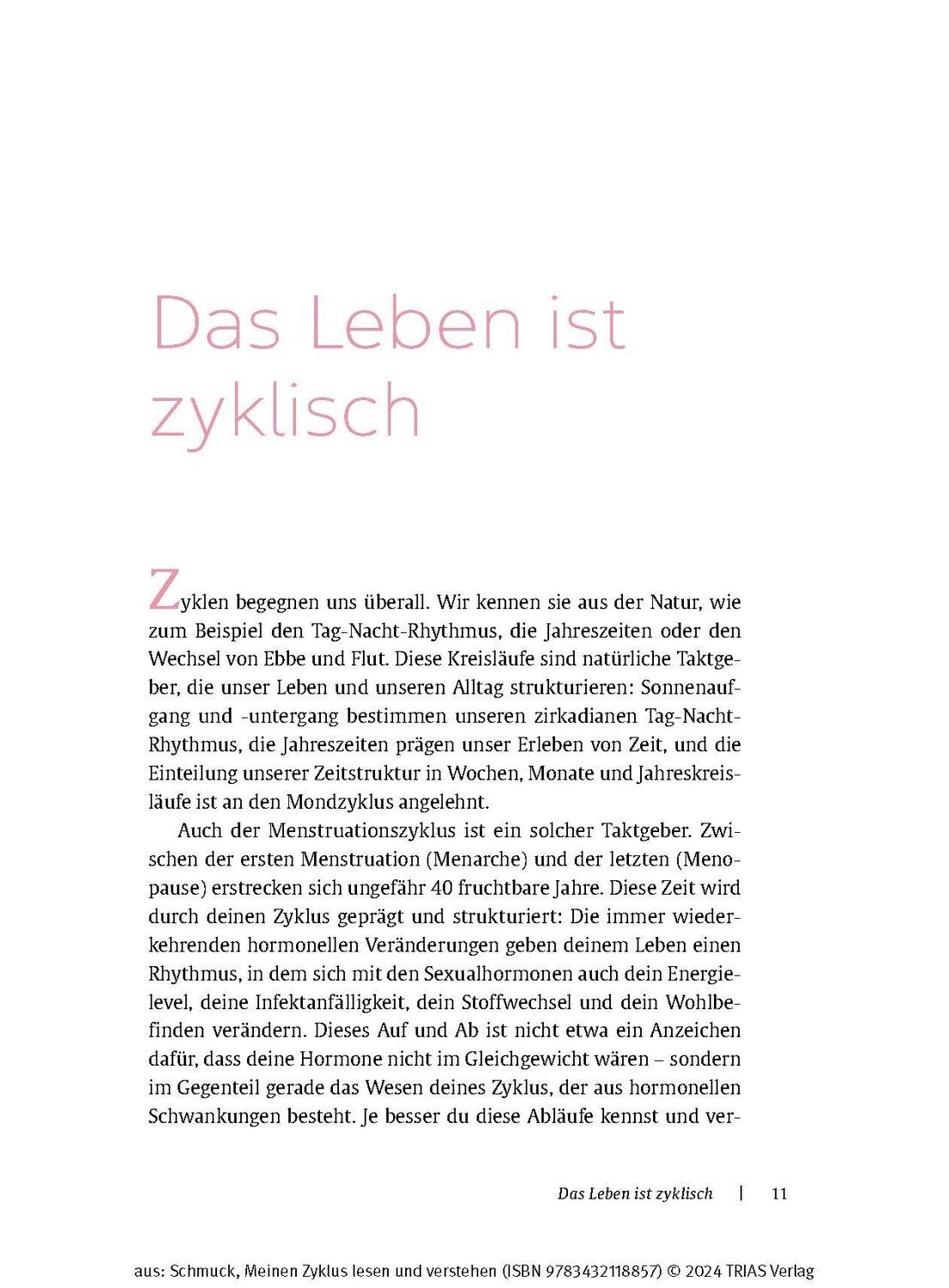 Bild: 9783432118857 | Meinen Zyklus lesen und verstehen | Anne Schmuck | Taschenbuch | 2024